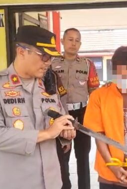 Pelaku Penganiayaan Disertai Pembacokan Ditangkap Buser Polsek SU II, Palembang