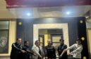 fhoto (istmewa) : polres pagar alam amankan pelaku penusukan yang menewaskan seorang pemuda meninggal dunia
