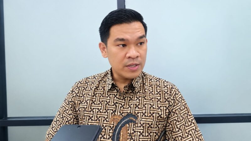 Foto JPU KPK RI Meyer Volmar Simanjuntak saat ditemui di PN Tipikor Palembang, Selasa (15/9/2026)