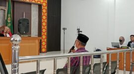 Saat saksi Karmidi dihadirkan disidang PN Tipikor Palembang,Rabu (16/9/2026)