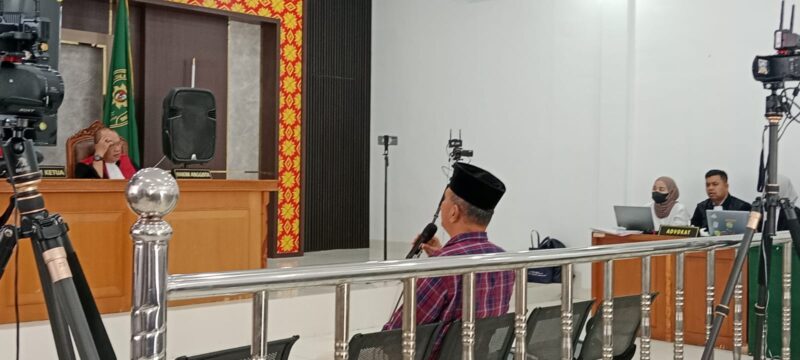 Saat saksi Karmidi dihadirkan disidang PN Tipikor Palembang,Rabu (16/9/2026)