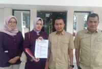 Foto :  tim kuasa penggugat Yayasan  UBD  Palembanh
