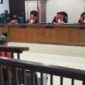 Saat majelis hakim menjatuhkan hukuman terhadap kedua terdakwa disidang PN Palembang, Rabu (16/9/2026)
