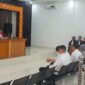 Saat majelis hakim membaca putusan terhadap empat Terdakwa disidang Tipikor PN Palembang, Kamis (17/9/2026)