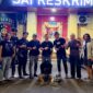 Foto :  pelaku usai diringkus Unit Ranmor