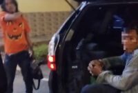 Foto :  pelaku di amankan ke Polrestabes Palembang