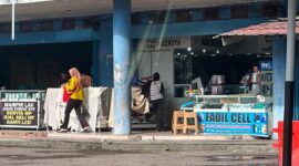 Foto tampak Depan  Pasar Shoping Center Kayuagung