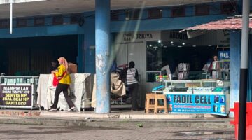 Foto tampak Depan  Pasar Shoping Center Kayuagung