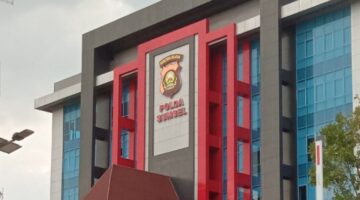 Foto: Gedung utama Polda Sumsel.