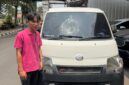 Foto korban bersam mobil nya