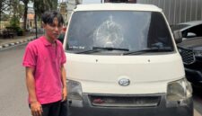 Foto korban bersam mobil nya