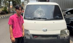 Dianiaya dan Kaca Mobil Dipecah Hengki Laporan ke Polisi