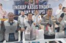 
Polda Sumsel gelar press release terkait OTT.