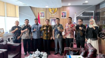 Pemkab Muba Ajukan Penyesuaian DAU, Sekda Muba Temui Dirjen Bina Keuangan Daerah Kemendagri