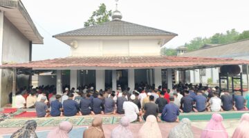 Rutan Kelas IIB Baturaja Gelar Shalat Istisqa