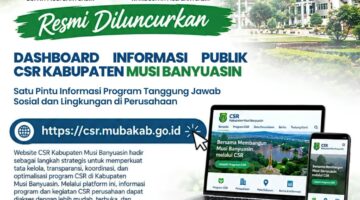 Pemkab Muba Luncurkan Website CSR, Sinergi Perusahaan dan Masyarakat Makin Terbuka