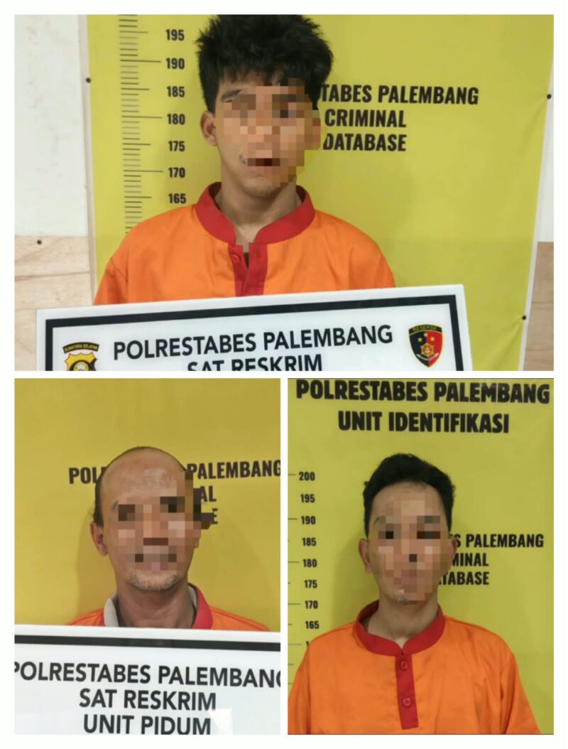 Tiga Pelaku yang Berhasil Diamankan