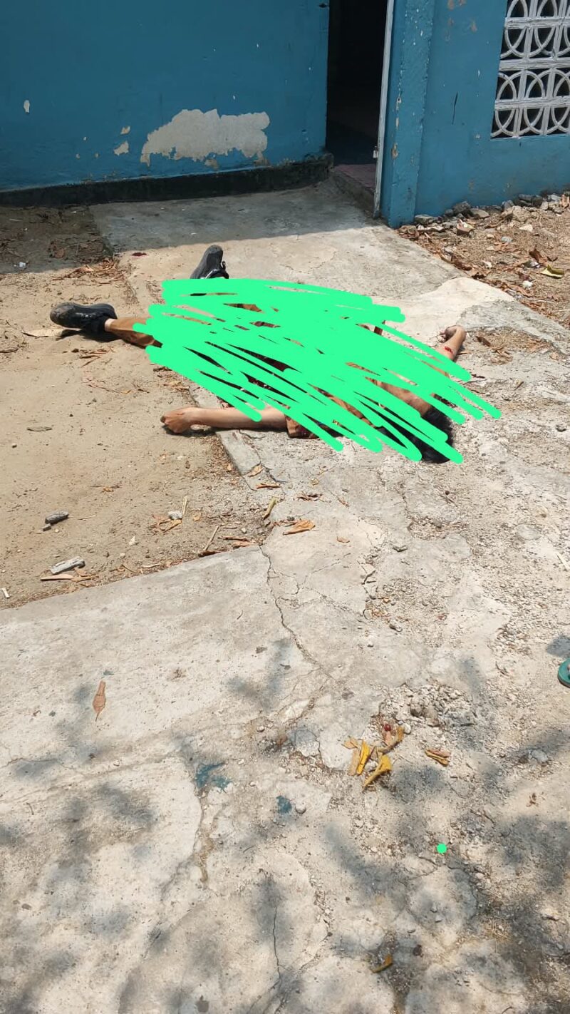Foto korban saat di TKP