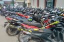 Kendaraan Roda Dua Milik Pelaku Balap Liar yang Berhasil diamankan Pertugas