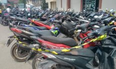 Balap Liar Tengah Malam, 107 Motor Diangkut ke Mapolrestabes Palembang