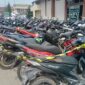 Kendaraan Roda Dua Milik Pelaku Balap Liar yang Berhasil diamankan Pertugas