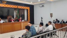 Saat para saksi dihadirkan di sidang PN Tipikor Palembang, Selasa (22/9/2026)