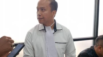 Saat JPU KPK RI ditemui di PN Tipikor Palembang, Rabu (23/9/2026)