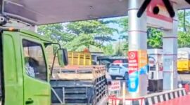Foto Suasana SPBU Pematang Panggang