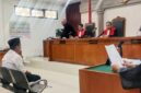 Saat terdakwa dihadirkan disidang PN Tipikor Palembang,Rabu (23/9/2026)