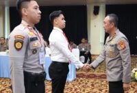 Kapolda
Sumsel Irjen Pol. Dr. Sandi Nugroho di Auditorium Lantai 7 Mapolda Sumsel, Palembang, Rabu (23/9/2026).