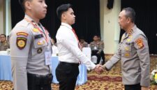 Kapolda
Sumsel Irjen Pol. Dr. Sandi Nugroho di Auditorium Lantai 7 Mapolda Sumsel, Palembang, Rabu (23/9/2026).