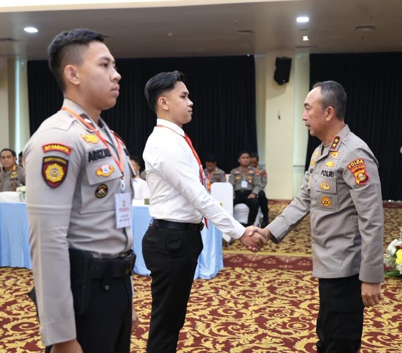 Kapolda
Sumsel Irjen Pol. Dr. Sandi Nugroho di Auditorium Lantai 7 Mapolda Sumsel, Palembang, Rabu (23/9/2026).