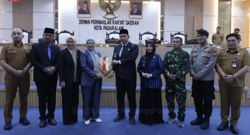 fhoto : penyerahan berita acara kesepakatan kupa/ppas- tahun anggaran 2026