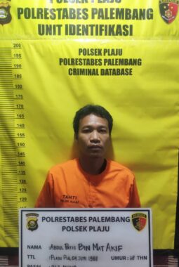 Empat Bulan Buron Usai Keroyok Buruh Hingga Kritis  AP Diringkus Opsnal Polsek Plaju