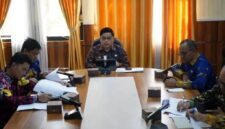 fhoto : sekda pagar alam zaily oktosab fitri abidin pimpin rapat tim indeks nspk manajemen asn