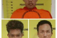 Ketiga Pelaku saat Diamankan 