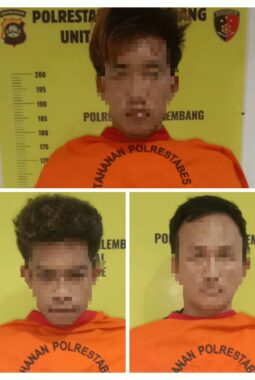 Tiga Remaja Diduga Curi Kabel PJU di Palembang, Diamankan Polisi