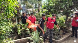 Foto korban saat di evakuasi