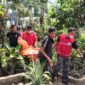 Foto korban saat di evakuasi