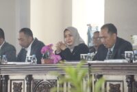 Foto :  Kepala Karantina saat memberikan Paparan materi 