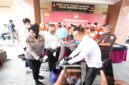 Pemusnahan barang bukti narkotika di Polda Sumsel.