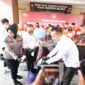 Pemusnahan barang bukti narkotika di Polda Sumsel.