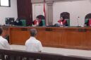 Saat kedua Terdakwa dihadirkan disidang PN Tipikor Palembang, Senin (28/9/2026)
