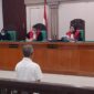 Saat kedua Terdakwa dihadirkan disidang PN Tipikor Palembang, Senin (28/9/2026)