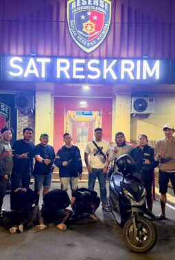 Tiga Pelaku Komplotan Curanmor Resahkan Warga Plaju Palembang Diringkus Unit Ranmor