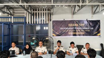 Lapas Sekayu Gelar Sidang TPP, 63 Warga Binaan Diusulkan Dapatkan Hak Integrasi
