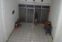 Foto : cctv saat pelaku Masuk ke kantornya