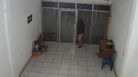 Foto : cctv saat pelaku Masuk ke kantornya