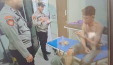 Foto korban di rumah sakit