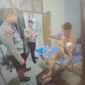 Foto korban di rumah sakit